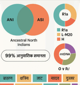 डीएनए ने तोड़ा सामाजिक भ्रम: ब्राह्मण, क्षत्रिय, जाट, यादव, गुज्जर और अनुसूचित जातियाँ मूल रूप से एक ही पूर्वजों से जुड़ी