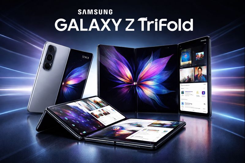 Samsung Galaxy Z TriFold: US में लॉन्च हुआ तीन‑फोल्ड डिस्प्ले वाला नया स्मार्टफोन