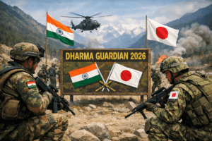 उत्तराखंड में भारत-जापान का संयुक्त सैन्य अभ्यास “धर्मा गार्जियन 2026” शुरू