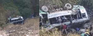 उत्तराखंड में दर्दनाक सड़क हादसा: देहरादून के क्वानू क्षेत्र में खाई में गिरी हिमाचल रोडवेज की बस, चालक समेत चार की मौत