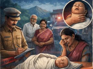बागेश्वर में दिल दहला देने वाली वारदात: 22 दिन की मासूम की हत्या, मां पर गला घोटने का आरोप
