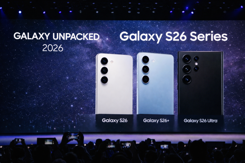 Galaxy Unpacked 2026: Samsung ने लॉन्च की Galaxy S26 Series, तीन नए फ्लैगशिप स्मार्टफोन पेश
