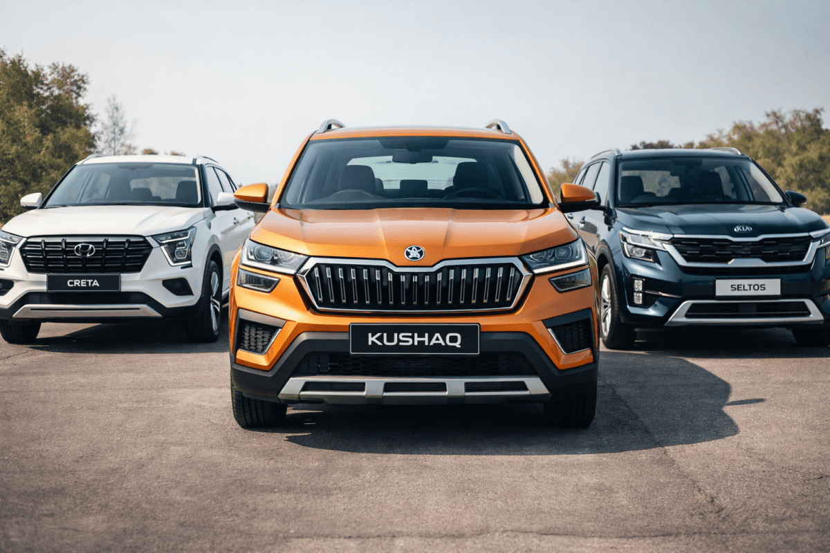 भारत में लॉन्च हुई नई SUV: Skoda Kushaq Facelift 2026, Creta–Seltos को देगी कड़ी टक्कर