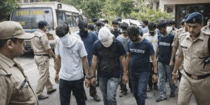 उत्तराखंड से जुड़े साइबर ठगी गिरोह का भंडाफोड़, रीवा में छापेमारी कर 13 आरोपी गिरफ्तार