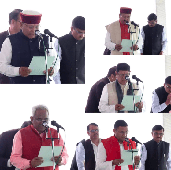 धामी कैबिनेट का बड़ा विस्तार: 5 विधायकों ने ली मंत्री पद की शपथ, 2027 चुनाव से पहले बड़ा राजनीतिक संदेश