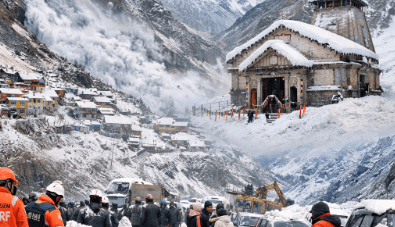 पहाड़ों में मौसम का कहर, पांच जिलों में हिमस्खलन का अलर्ट, चारधाम मार्गों पर संकट, जनजीवन अस्त-व्यस्त