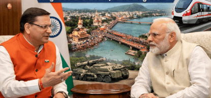 हरिद्वार-ऋषिकेश तक RRTS लाने का प्रस्ताव, मुख्यमंत्री धामी ने प्रधानमंत्री से की मुलाकात