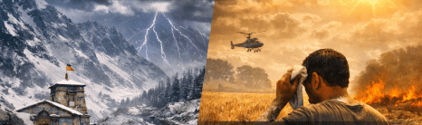 पहाड़ों में बारिश-बर्फबारी का अलर्ट, मैदानी इलाकों में बढ़ेगी गर्मी