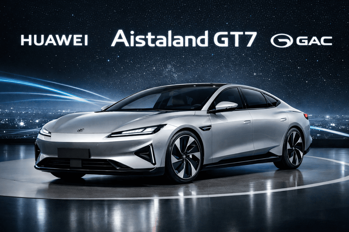 Huawei और GAC ने पेश की नई इलेक्ट्रिक कार ‘Aistaland GT7’, जून 2026 से शुरू होगी बिक्री