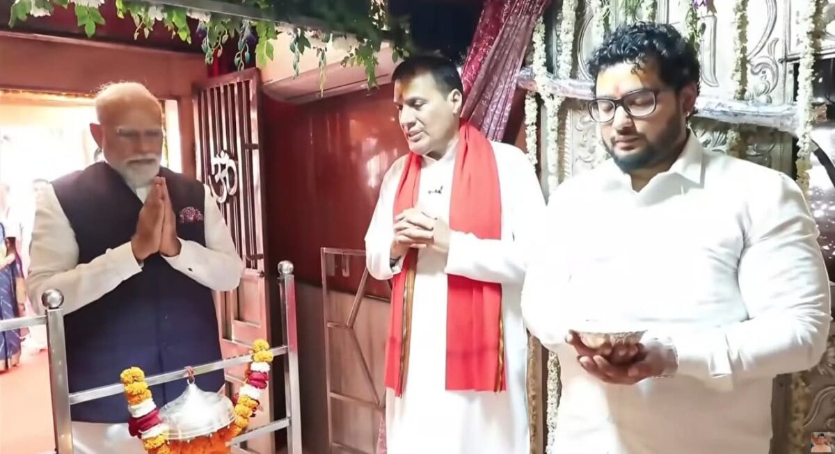 पीएम मोदी ने डाट काली मंदिर में की संकल्प पूजा, एक्सप्रेसवे उद्घाटन के बाद लिया मां का आशीर्वाद