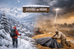 उत्तराखंड मौसम रिपोर्ट, 4 अप्रैल 2026: पहाड़ों में बारिश-बर्फबारी, मैदानों में गर्मी बरकरार, 4–7 अप्रैल तक अलर्ट